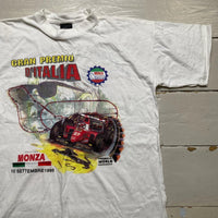 Monza Formula 1 Ferrari Vintage Single Stitch T Shirt