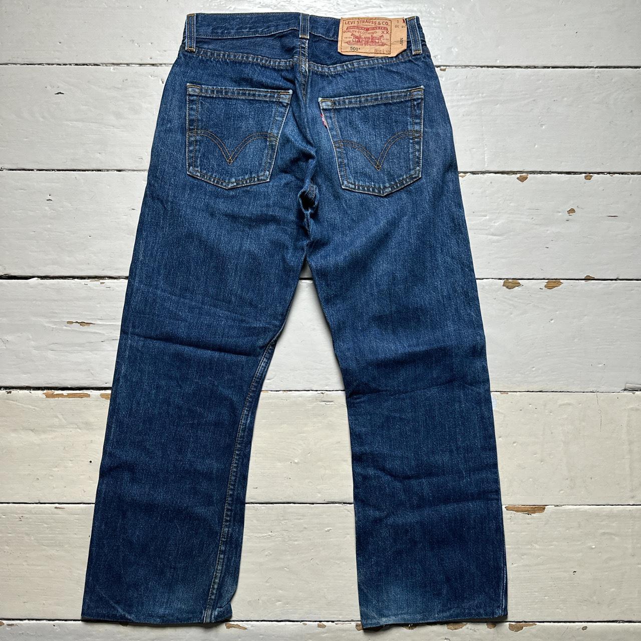 Levis 501 Navy Jeans