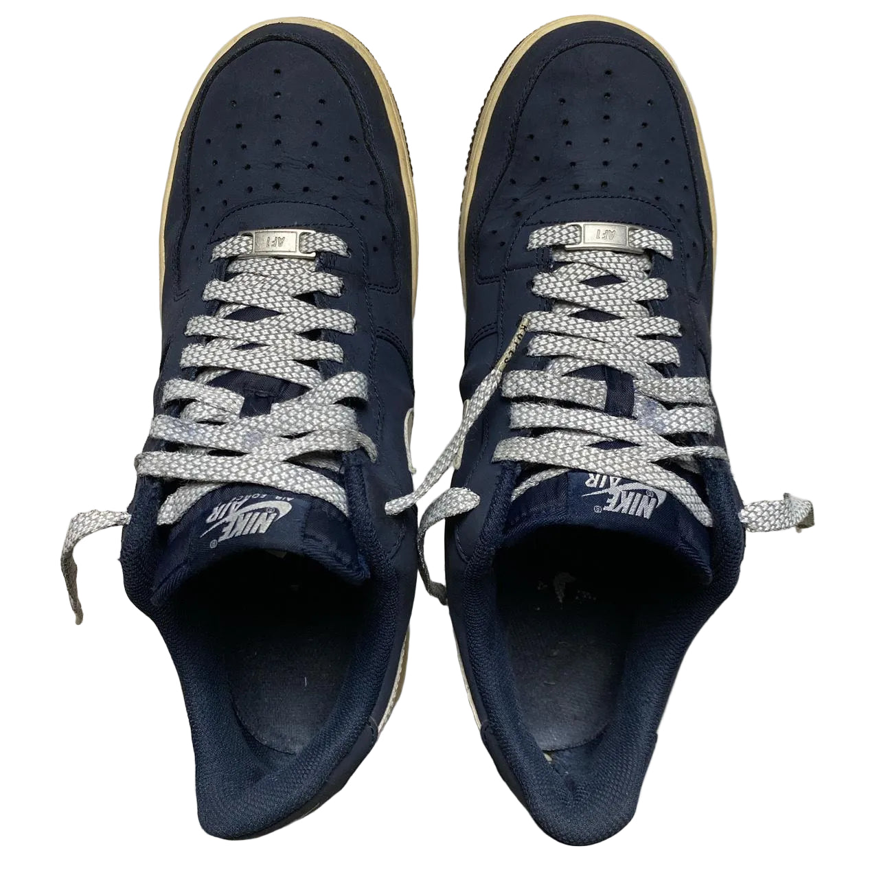 Nike Air Force 1 Navy and White (UK 10.5)