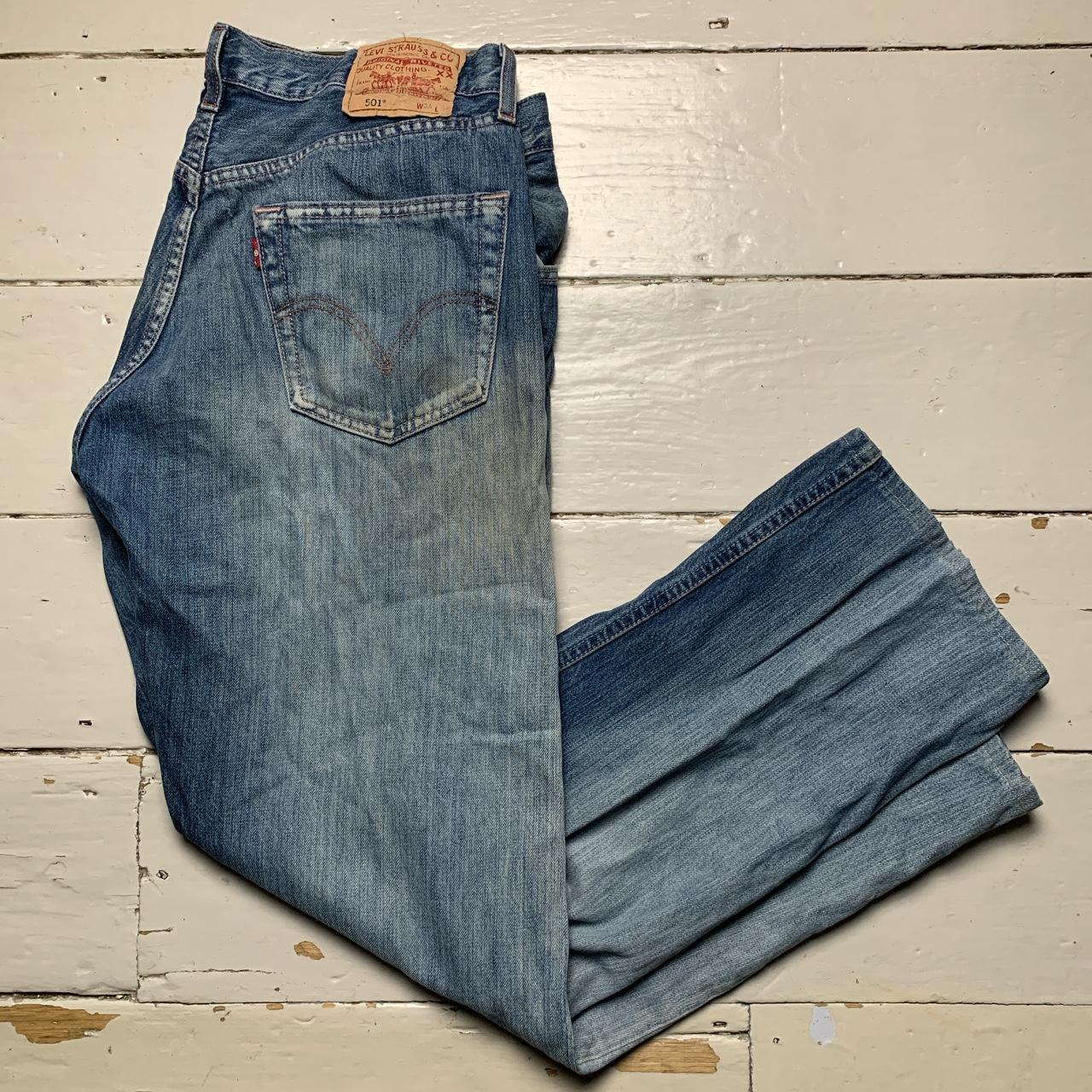 Levis 501 Vintage Baggy Stonewashed Jeans