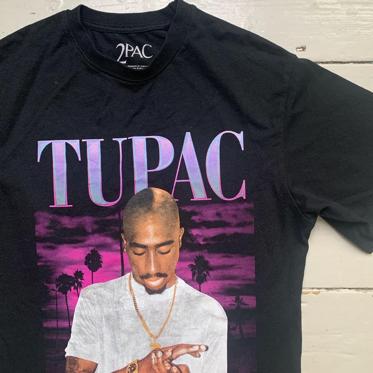 Tupac California Love Black T Shirt