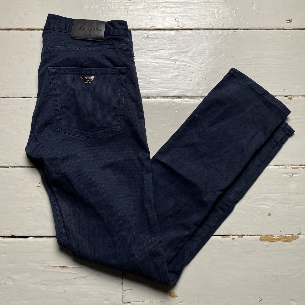 Emporio Armani Navy Slim Jeans