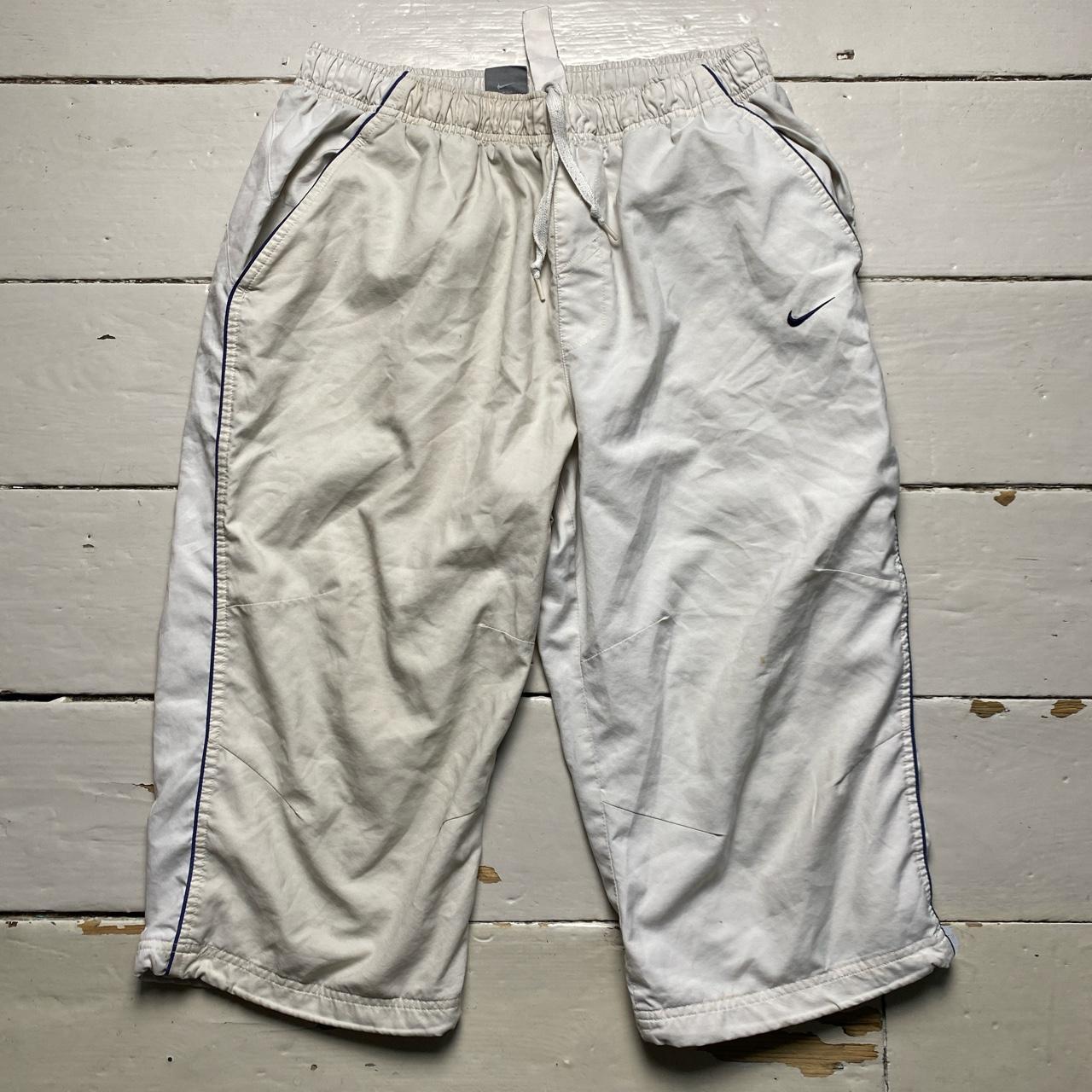 Nike Vintage Swoosh White/Cream Shell Track Pant Shorts
