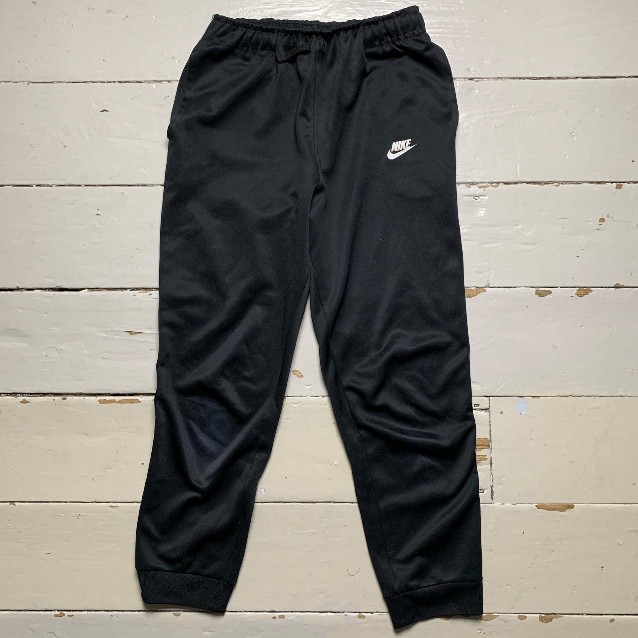 Nike Swoosh Bottoms Black and White Womens