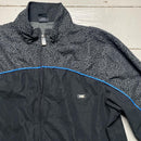 Jordan Air Force 1 Vintage Black and Blue Tracksuit Jacket