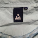 Le Coq Sportif Light blue and Navy Shell Tracksuit Skidoo Jacket (XL)