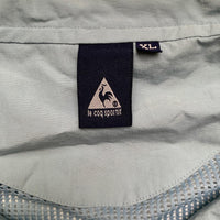 Le Coq Sportif Light blue and Navy Shell Tracksuit Skidoo Jacket (XL)