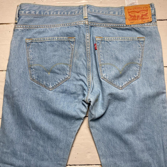 Levis 504 Baggy Light Blue Vintage Jeans