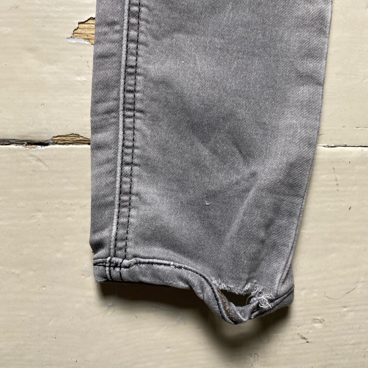 Levis 519 Skinny Slim Grey Jeans