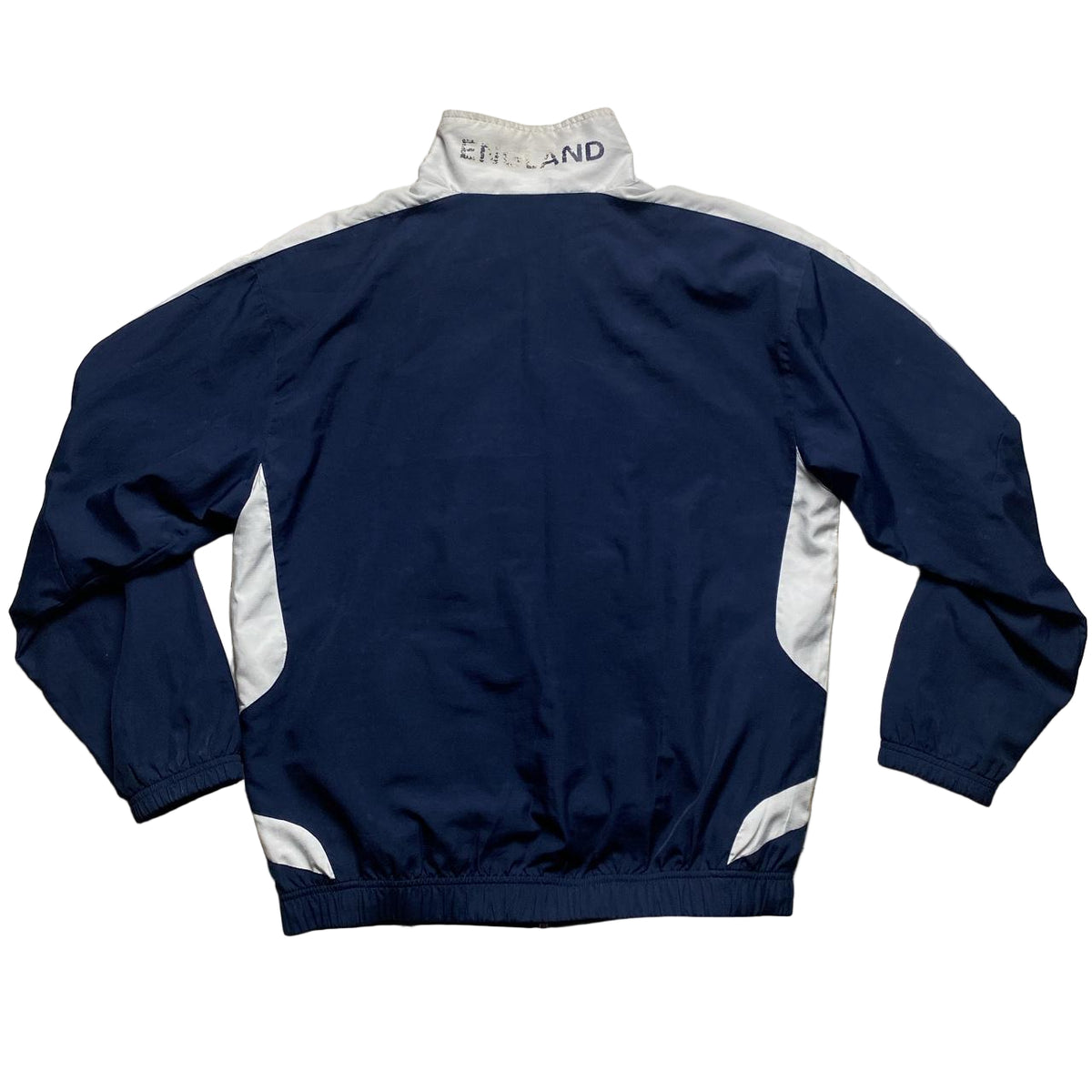 England Umbro Vintage Navy and White Shell Windbreaker Tracksuit 