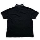 Stone Island Black and White Short Sleeve Polo Shirt (S)