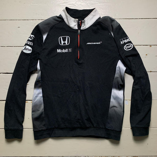 Mclaren Honda Formula 1 Quarter Zip Jumper