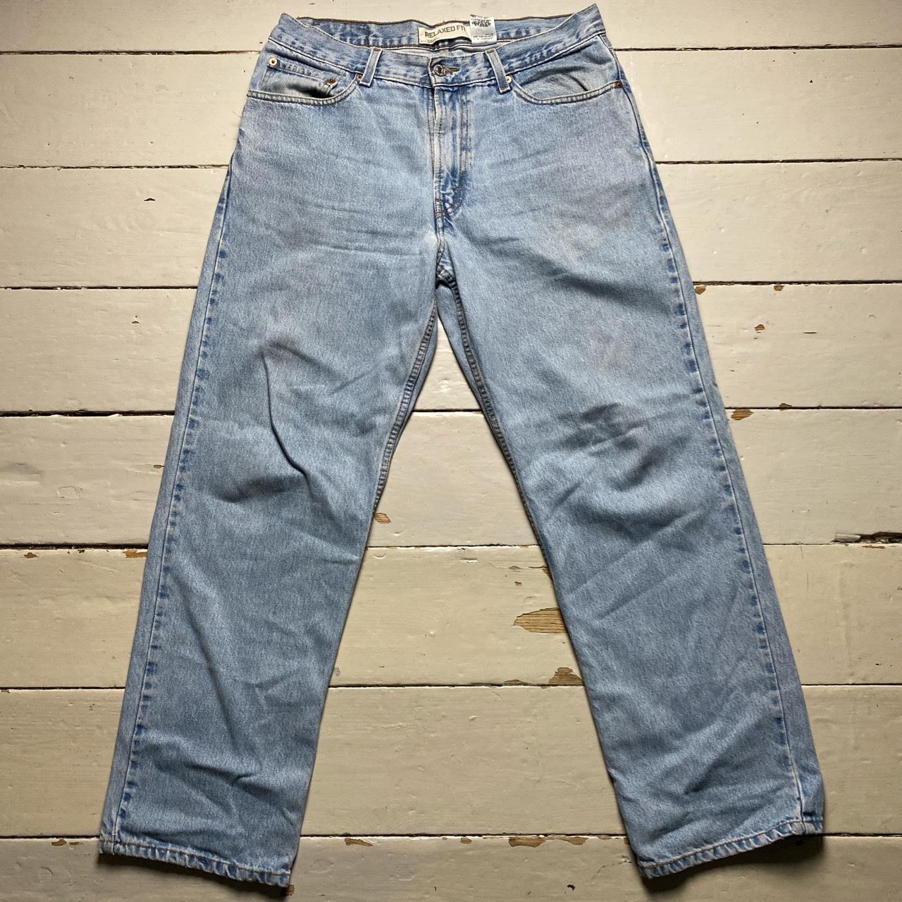 Levis 505 Baggy Light Blue Jeans