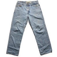 Levis 505 Baggy Light Blue Jeans (33W)