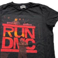 RUN DMC Vintage Dennis Morris Black and Red T Shirt (XL)
