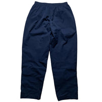Nike Swoosh Navy and White Shell Trackpant Baggy Bottoms (L)