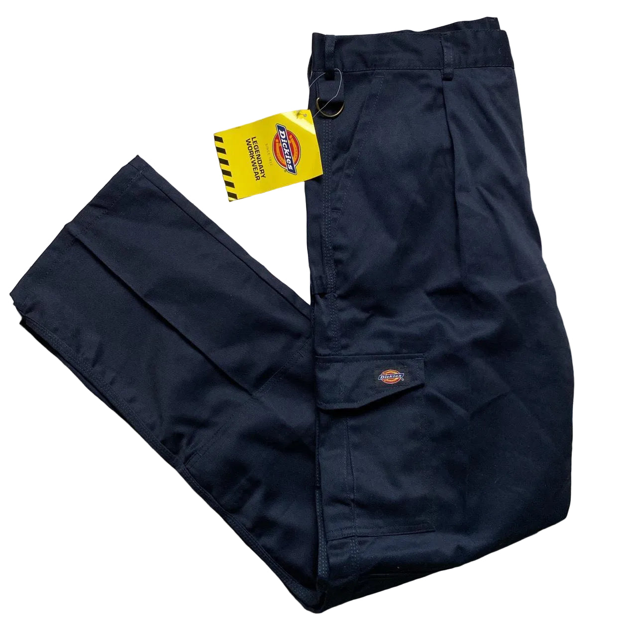 Dickies Redhawk Workwear Navy Cargo Trousers (36W)