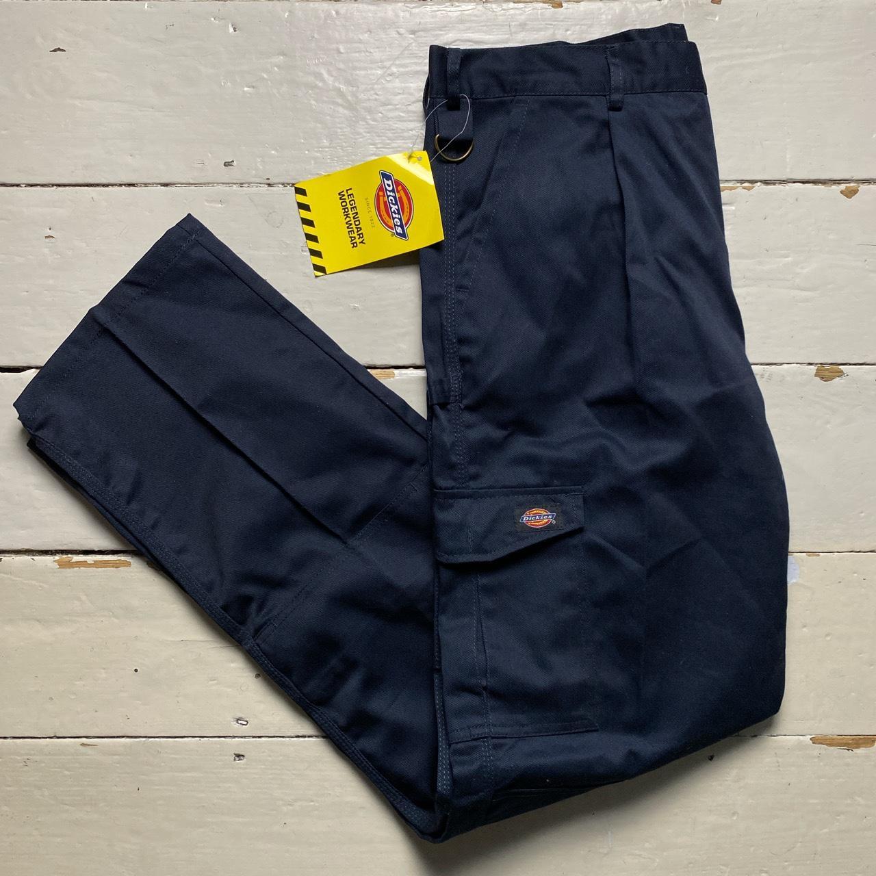 Dickies Redhawk Workwear Navy Cargo Trousers