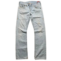 True Religion Ricky Super T Light Blue Jeans (30W)