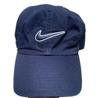 Nike Navy and White Swoosh Cap