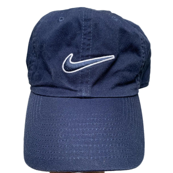 Nike Navy and White Swoosh Cap