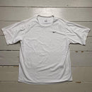 Nike Vintage Swoosh Dri Fit White and Black T Shirt