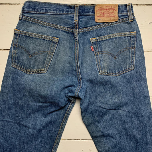 Levis Navy Vintage 501 Baggy Jeans