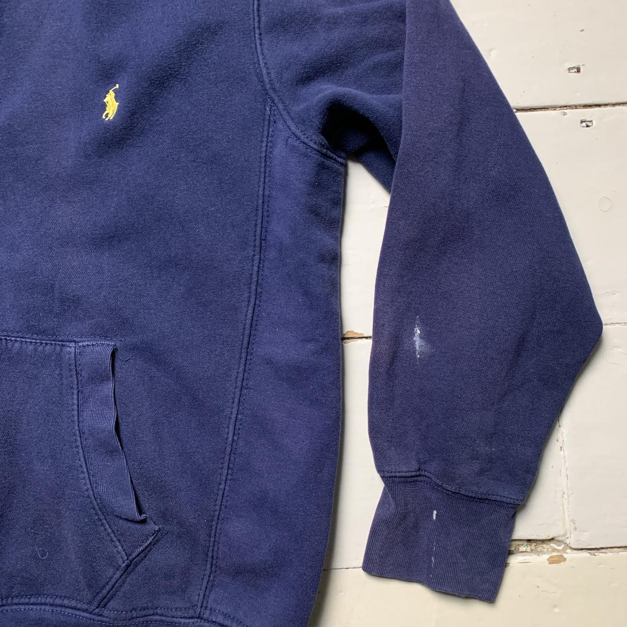 Ralph Lauren Polo Navy and Yellow Hoodie