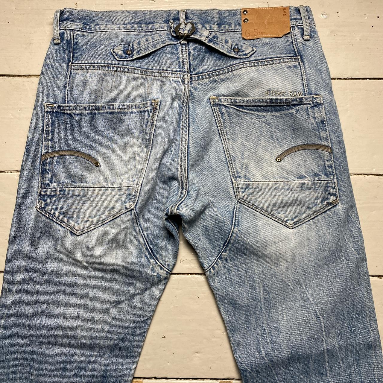 G Star Light Blue Straight Jeans