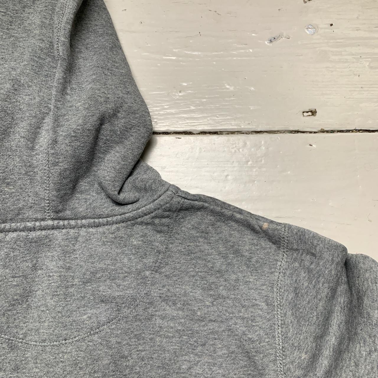 Nike Vintage Swoosh Grey and White Hoodie