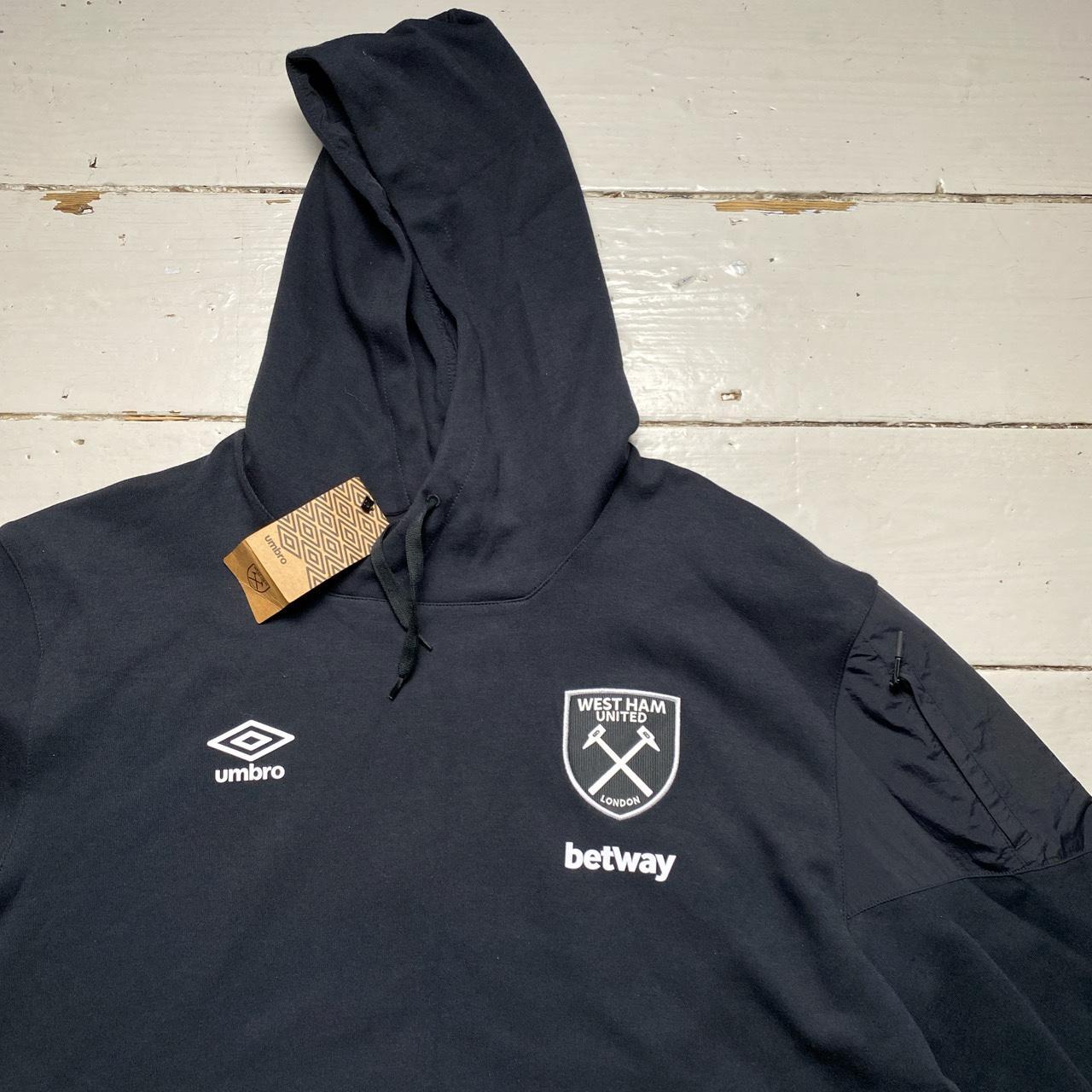 West Ham Umbro Black Hoodie