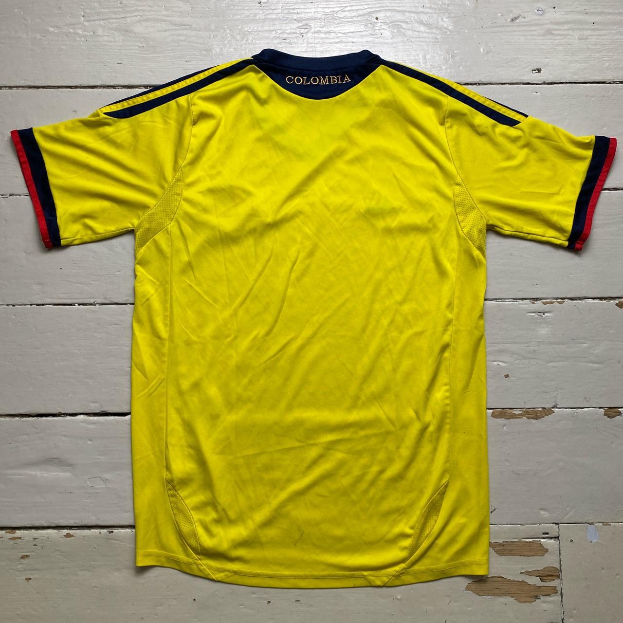 Colombia Adidas Yellow Football Jersey