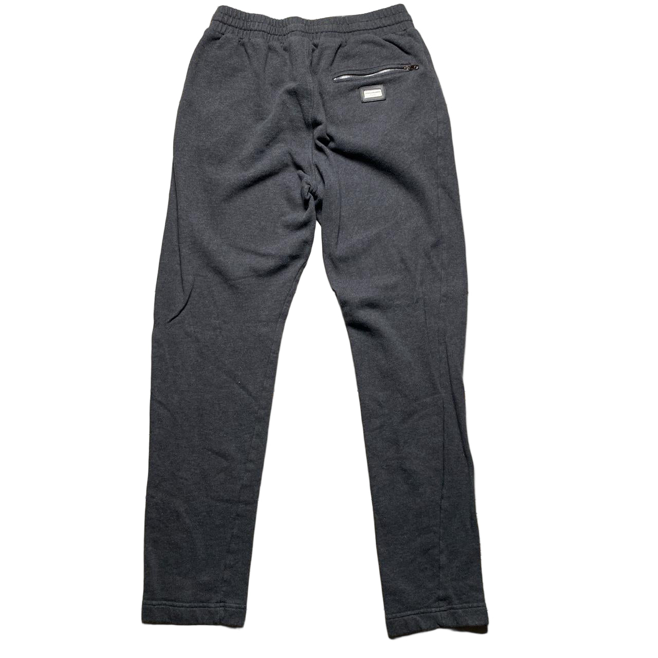 Dolce & Gabbana Grey Full Tracksuit with Silver Plaque (S)