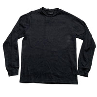 All Saints Black and Grey Jumper (M)