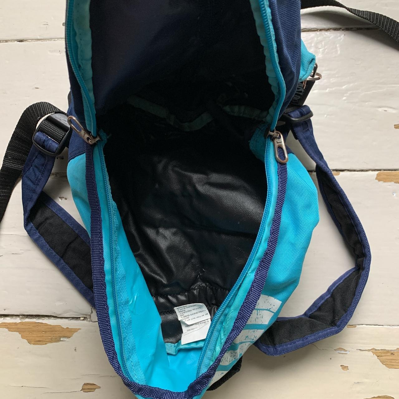 Nike Just Do It Bag Vintage Navy White and Light Blue