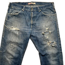 Levis 504 Vintage Distressed Baggy Jeans (36W)