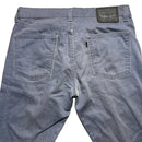 Levis 511 Light Grey Blue Jeans (34W)