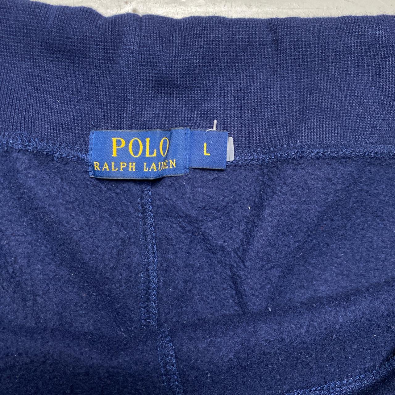 Polo Ralph Lauren Navy and Yellow Pony Baggy Joggers