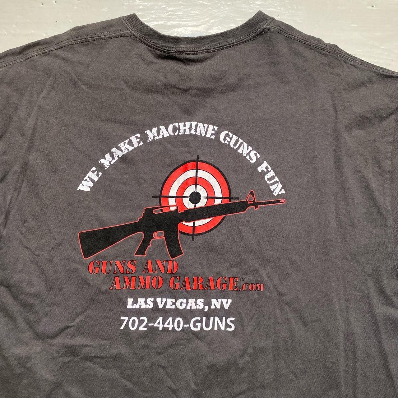 Las Vegas Guns and Ammo Garage T Shirt