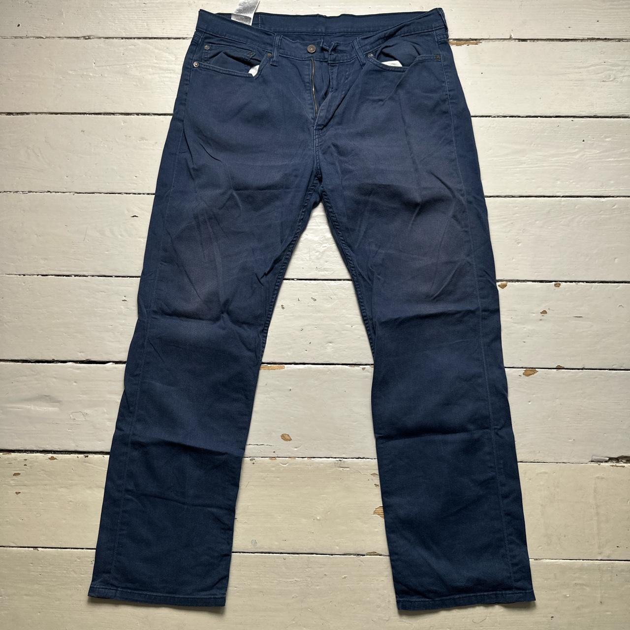 Levis 514 Navy Trouser Jeans