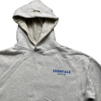 Crenshaw Fear Of God Essentials Nipsey Hussle Grey and Blue Hoodie (S)