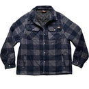 Dickies Checkered Thick Quilted Shirt Jacket (L)