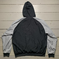 Nike Vintage Swoosh Shell Tracksuit Jacket Silver and Grey
