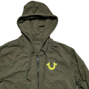 True Religion Olive Green Buddha Hoodie (S)
