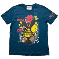 Iceberg Looney Tunes Vintage Taz Bunny Duck Tweety T Shirt (L)