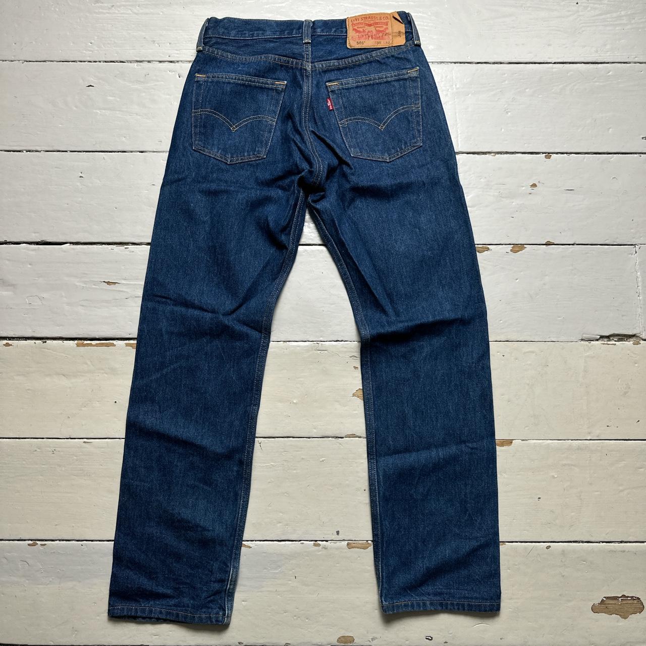 Levis 501 Navy Jeans