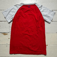 Dolce & Gabbana Vintage Red and Grey T Shirt