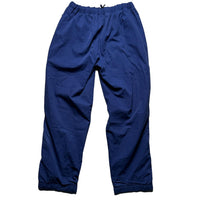 Nike Vintage 90’s Navy and White Shell Tracpant Baggy Bottoms (L)