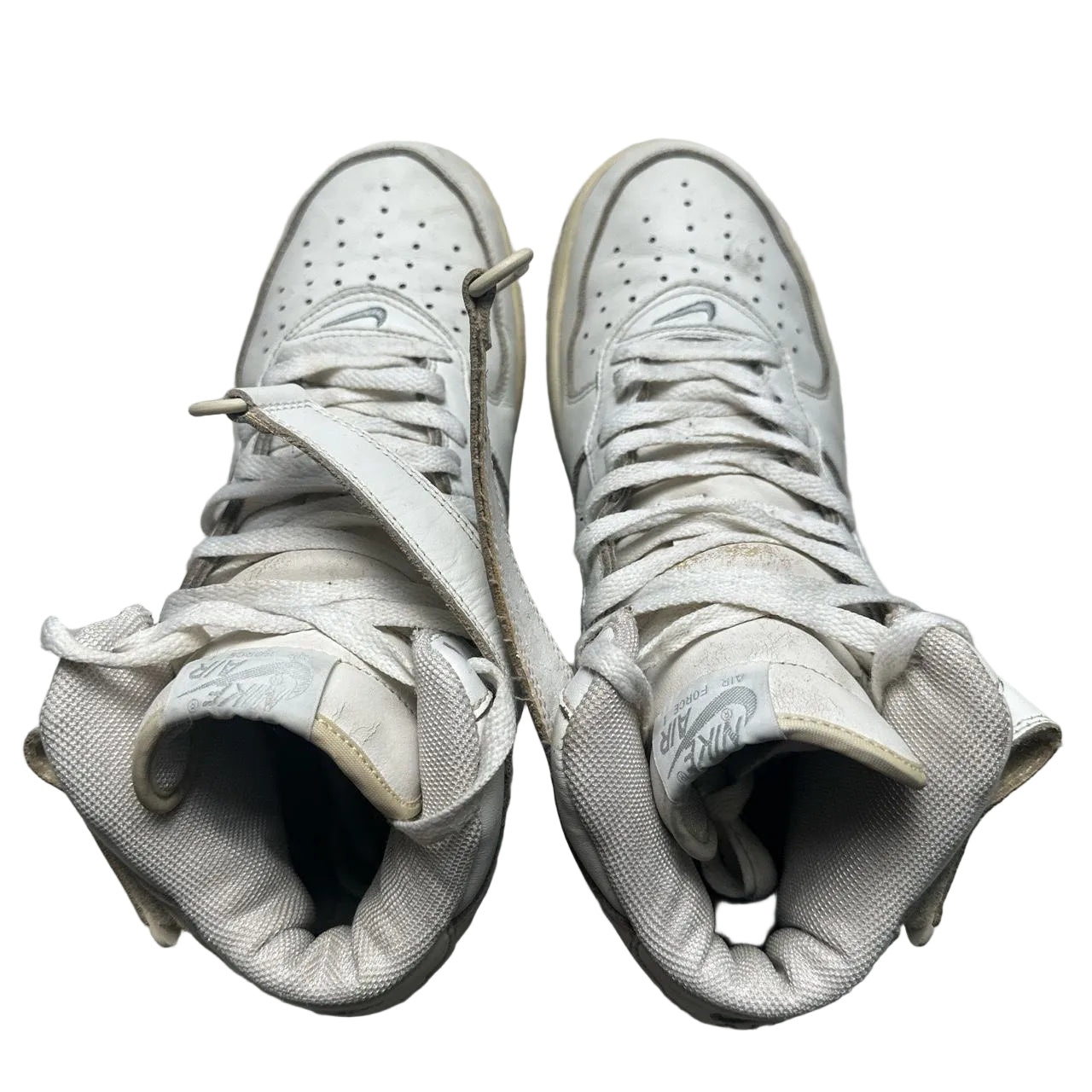 Nike Air Force 1 Mid Vintage 2003 White and Grey (UK 10)