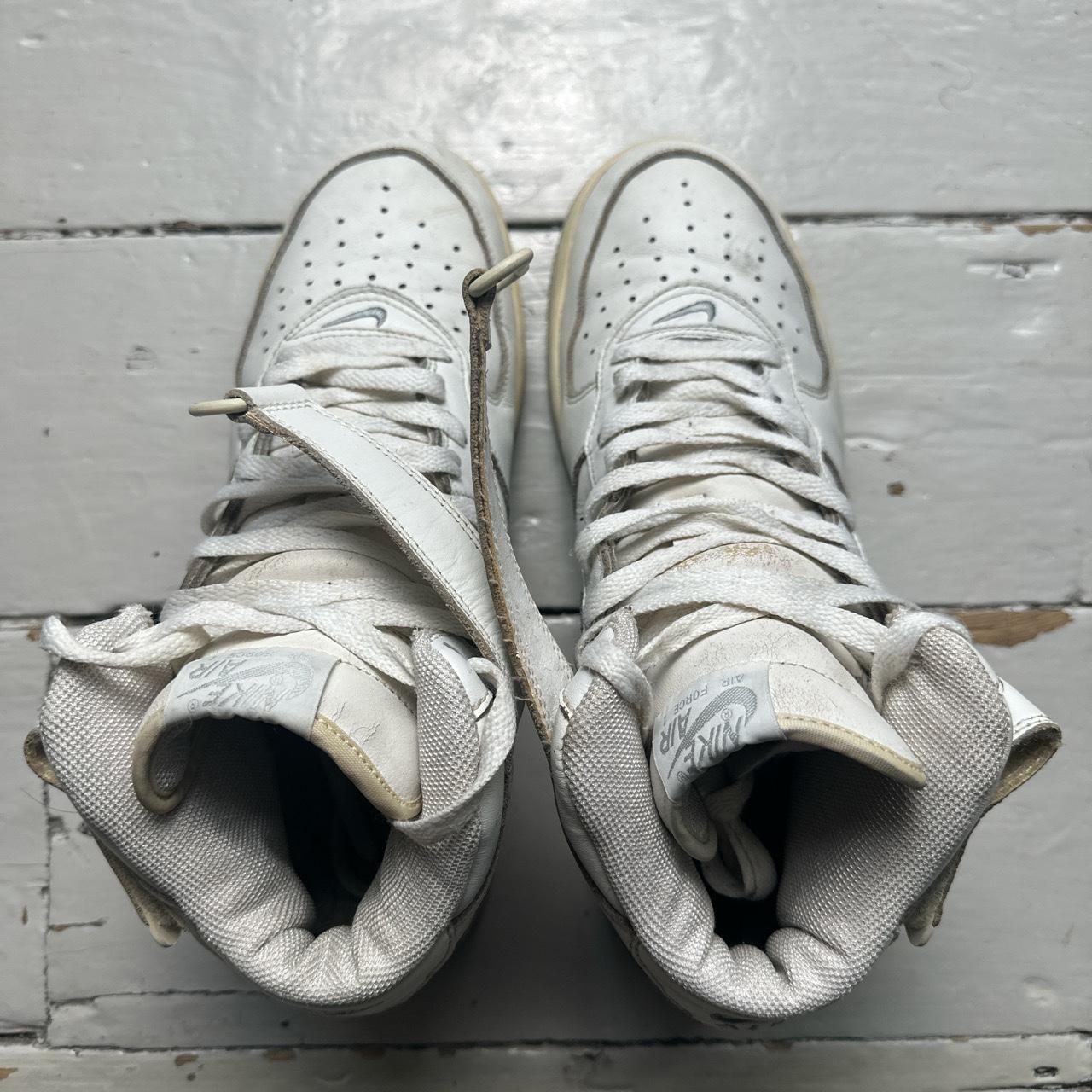 Nike Air Force 1 Mid Vintage 2003 White and Grey